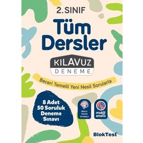 2. Sınıf Tüm Dersler Kılavuz Deneme - Tudem Yayınları