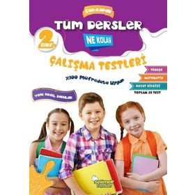 2. Sınıf Tüm Dersler Ne Kolay Çalışma Testleri - Selimer Yayınları