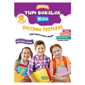 2. Sınıf Tüm Dersler Ne Kolay Çalışma Testleri - Selimer Yayınları