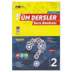 2. Sınıf Tüm Dersler Soru Bankası Test Kitabı Sbm Soru Bankası Merkezi Yayınları