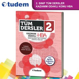 2. Sınıf Tüm Dersler Tudem Yayınları