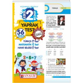 2. Sınıf Tüm Dersler Yaprak Test Analiz Yayınları
