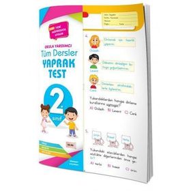 2. Sınıf Tüm Dersler Yaprak Test - Celal Akbaş