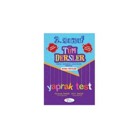 2. Sınıf Tüm Dersler Yaprak Test Tanışır Yayınları