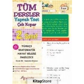 2. Sınıf Tüm Dersler Yaprak Test Yeni Müfredat Kollektif Faktör Yayınları
