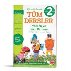 2. Sınıf Tüm Dersler Yeni Nesil Soru Bankası Dikkat Atölyesi Yayınları