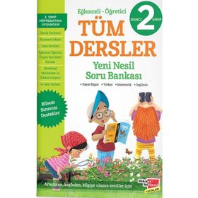 2. Sınıf Tüm Dersler Yeni Nesil Soru Bankası Dikkat Atölyesi Yayınları