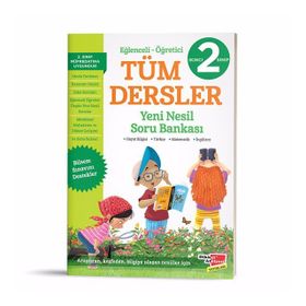 2. Sınıf Tüm Dersler Yeni Nesil Soru Bankası Dikkat Atölyesi Yayınları