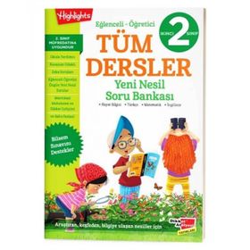 2. Sınıf Tüm Dersler Yeni Nesil Soru Bankası Dikkat Atölyesi Yayınları