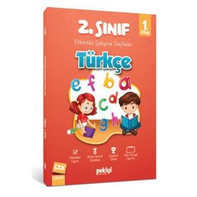 2. Sınıf Türkçe Etkinlikli Çalışma Sayfaları 2. Kitap-Pekiyi Yayınları