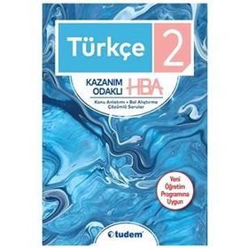 2.Sınıf Türkçe Kazanım Odaklı HBA-Tudem Yayınları