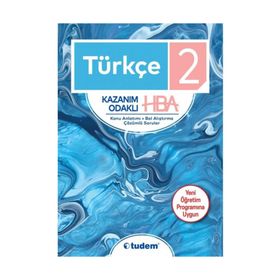2.Sınıf Türkçe Kazanım Odaklı HBA-Tudem Yayınları