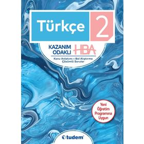 2.Sınıf Türkçe Konu Anlatımlı HBA Soru Bankası - Tudem Yayınları
