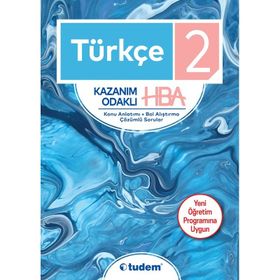 2.Sınıf Türkçe Konu Anlatımlı HBA Soru Bankası - Tudem Yayınları