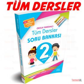2. Sınıf Türkçe - Matematik - Hayat Bilgisi - İngilizce Tüm Dersler Soru Bankası