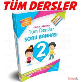 2. Sınıf Türkçe - Matematik - Hayat Bilgisi - İngilizce Tüm Dersler Soru Bankası