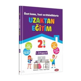 2. Sınıf Uzaktan Eğitim Tüm Dersler 1. Kitapçık-Data Yayınları