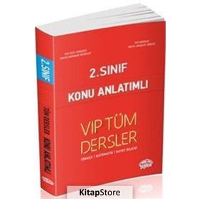 2. Sınıf VIP Tüm Dersler Konu Anlatımlı - Editör Yayınları