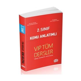 2. Sınıf VIP Tüm Dersler Konu Anlatımlı - Editör Yayınları