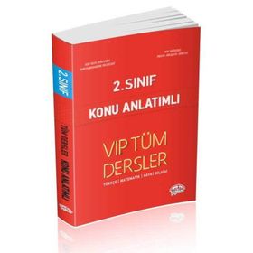 2. Sınıf VIP Tüm Dersler Konu Anlatımlı - Editör Yayınları