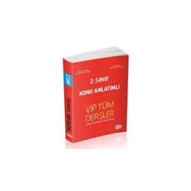 2. Sınıf VIP Tüm Dersler Konu Anlatımlı - Editör Yayınları