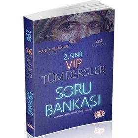 2. Sınıf VIP Tüm Dersler Soru Bankası Editör Yayınları
