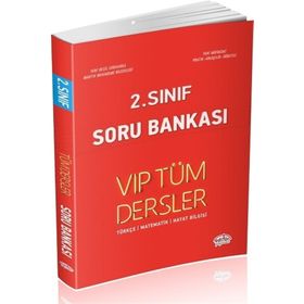 2. Sınıf VIP Tüm Dersler Soru Bankası Editör Yayınları