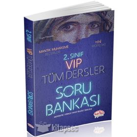 2. Sınıf VIP Tüm Dersler Soru Bankası Editör Yayınları