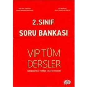 2. Sınıf Vip Tüm Dersler Soru Bankası Kollektif Editör Yayınlar