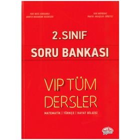 2. Sınıf Vip Tüm Dersler Soru Bankası Kollektif Editör Yayınlar