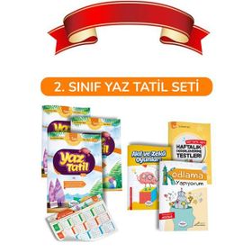2. Sınıf Yaz Tatil Kitabı Seti 2020-2021-Öğretmen Evde Yayınları