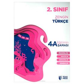 2. Sınıf Zengin Türkçe Eğitimin 4 Aşaması Teas Press Yayınları
