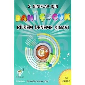2. Sınıflar İçin Dahi Çocuk Bilsem Deneme Sınavı Kollektif Altın Nokta Basım Yayın Dağıtım
