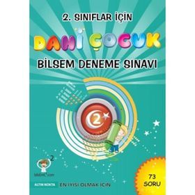 2. Sınıflar İçin Dahi Çocuk Bilsem Deneme Sınavı Kollektif Altın Nokta Basım Yayın Dağıtım