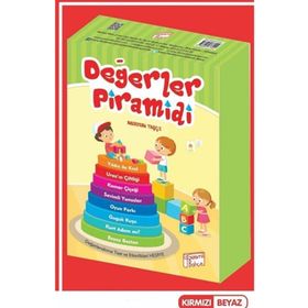 2. ve 3. Sınıf Değerler Piramidi 8'li Seri-Gizemli Bahçe Yayınları