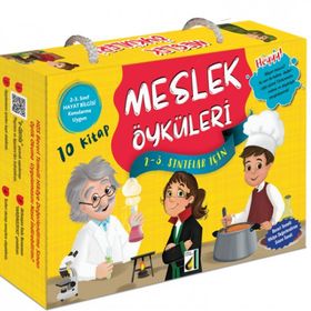 2 Ve 3. Sınıf Hikaye Kitabı Meslek Öyküleri 10 Kitap-Damla Yayınları