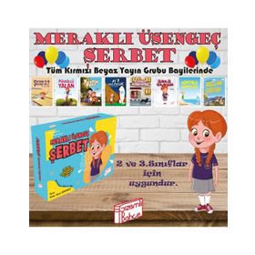 2. ve 3. Sınıf Meraklı Üşengeç Şerbet 8'li Seri-Gizemli Bahçe Yayınları
