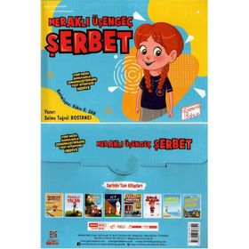 2. ve 3. Sınıf Meraklı Üşengeç Şerbet 8'li Seri-Gizemli Bahçe Yayınları