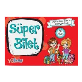 2 ve 3. Sınıf Süper Bilet Dizisi 10 Kitap-Berkay Yayıncılık
