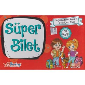 2 ve 3. Sınıf Süper Bilet Dizisi 10 Kitap-Berkay Yayıncılık