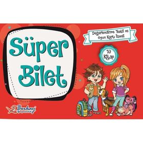 2 ve 3. Sınıf Süper Bilet Dizisi 10 Kitap-Berkay Yayıncılık