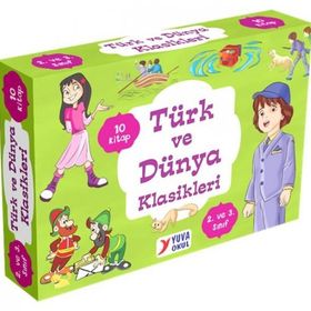 2. ve 3. Sınıflar İçin Türk ve Dünya Klasikleri 10 Kitap