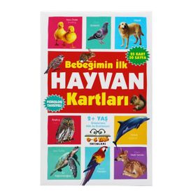 +2 Yaş Bebeğimin Ilk Hayvan Kartları-Parıltı Yayınları