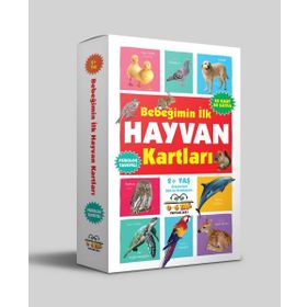 +2 Yaş Bebeğimin Ilk Hayvan Kartları-Parıltı Yayınları