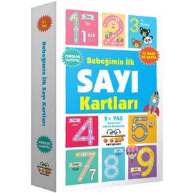 +2 Yaş Bebeğimin Ilk Sayı Kartları-Parıltı Yayınları