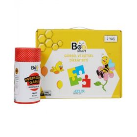 2 Yaş Görsel Ve İşitsel Dikkat Seti-Bee Smart