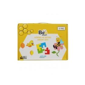 2 Yaş Görsel Ve İşitsel Dikkat Seti-Bee Smart