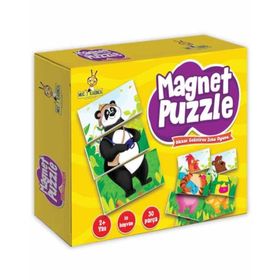 2+ Yaş Magnet Puzzle Dikkat Geliştiren Zeka Oyunu - Yükselen Zeka Yayınevi