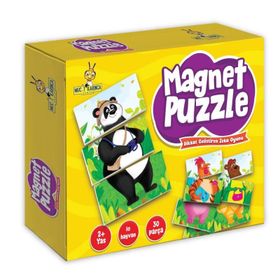 2+ Yaş Magnet Puzzle Dikkat Geliştiren Zeka Oyunu - Yükselen Zeka Yayınevi