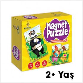 2+ Yaş Magnet Puzzle Dikkat Geliştiren Zeka Oyunu - Yükselen Zeka Yayınevi